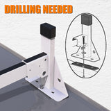 Van Roof Ladder Rack for RAM ProMaster City 2 Bars - MELIPRON