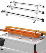 3 Crossbars 63" Aluminum Van Roof Rack for Ford Transit, Ram Promaster, Nissan NV - MELIPRON