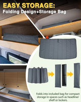 Insulated Blackout Van Windshield Covers for RAM Promaster - MELIPRON