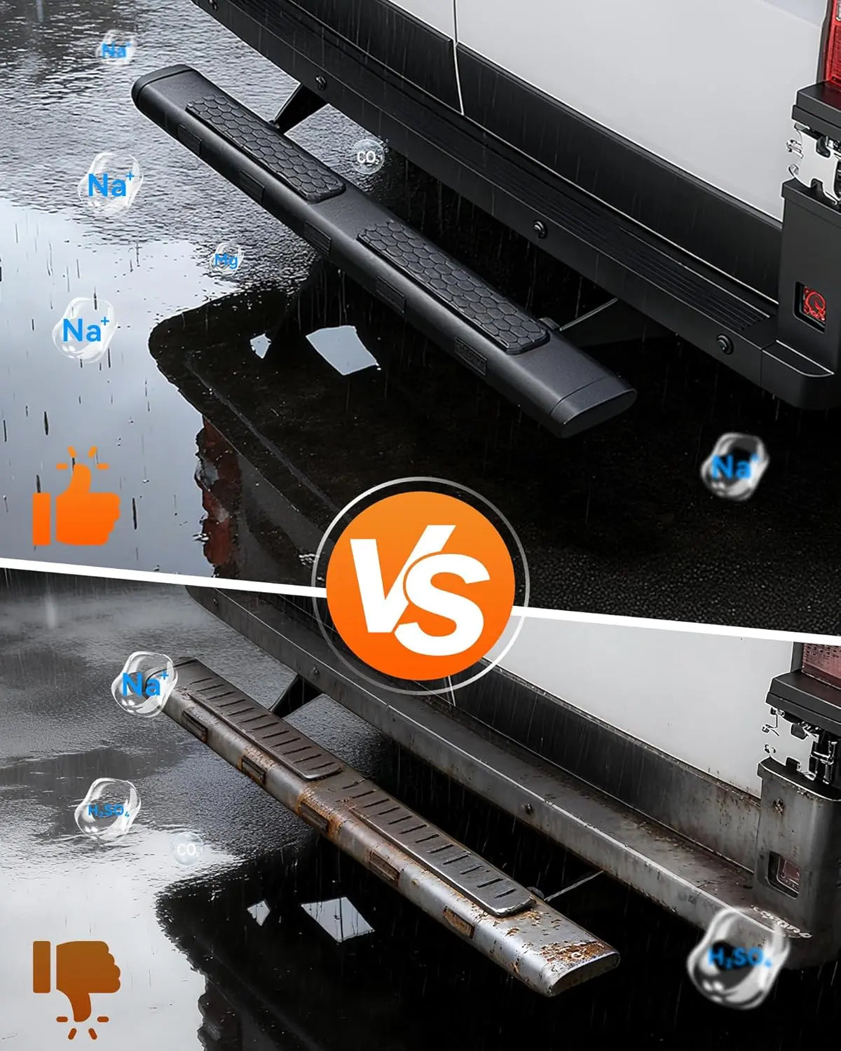 Running Boards Fits for Ram Promaster 2014-2025-4