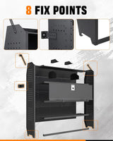 Cargo Van Shelves with Lockable Door Kits-8