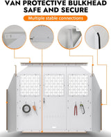 Cargo Van Safety Partition for Chevy Express/GMC Savana - MELIPRON