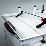 Melipron Van Roof Ladder Racks with Rear Cargo Roller for Ford Transit 150 250 350