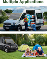 Magnetic Front Windshield Cover for Mercedes-Benz Sprinter Van NCV3/VS30 2007- on - MELIPRON