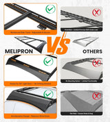 Melipron Aluminum Van Roof Rack for 2007-2026 Mercedes-Benz Sprinter 170" High Roof -9