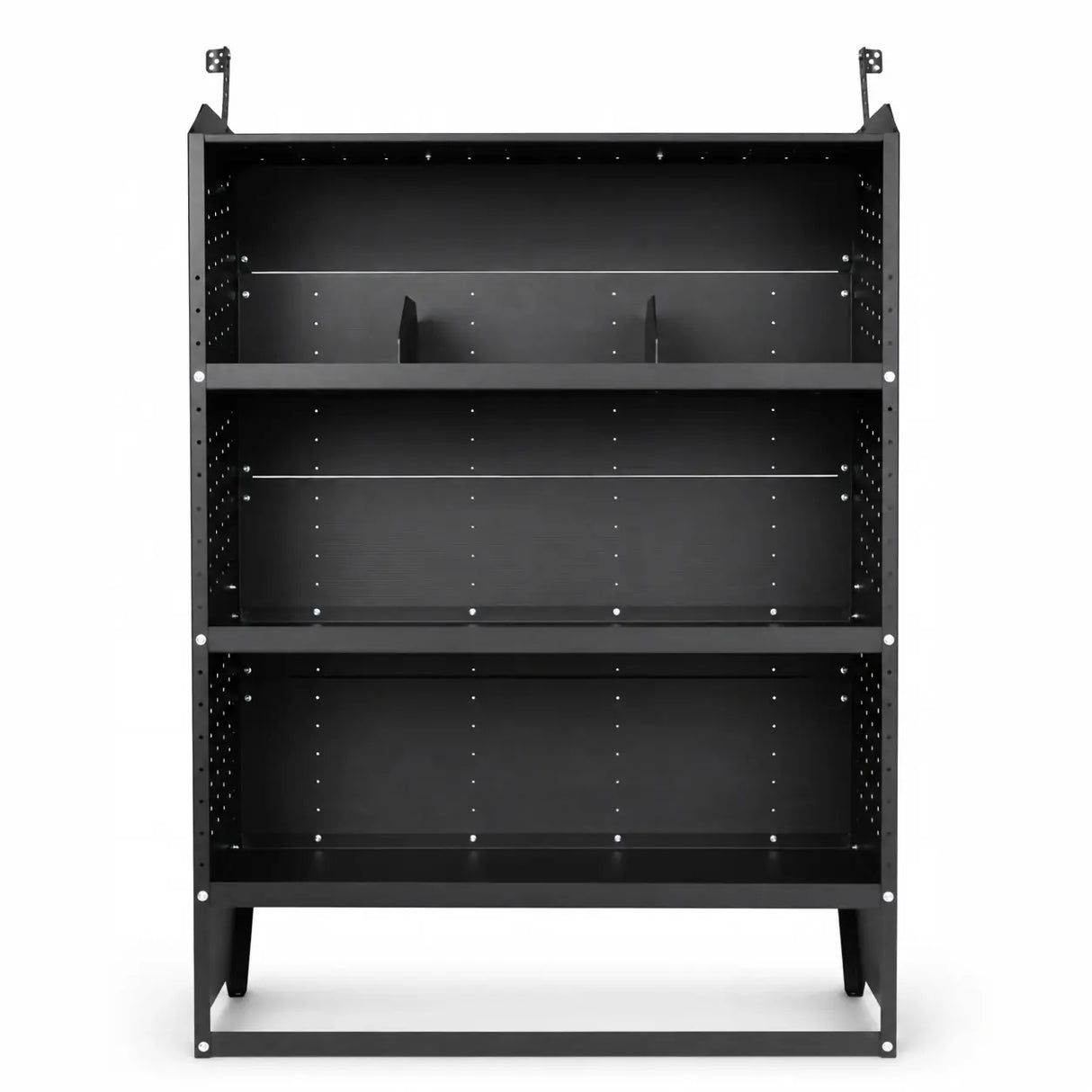 Melipron 42"W x 60"H x 13"D & 52"W x 60"H x 13"D Steel Cargo Van Shelving