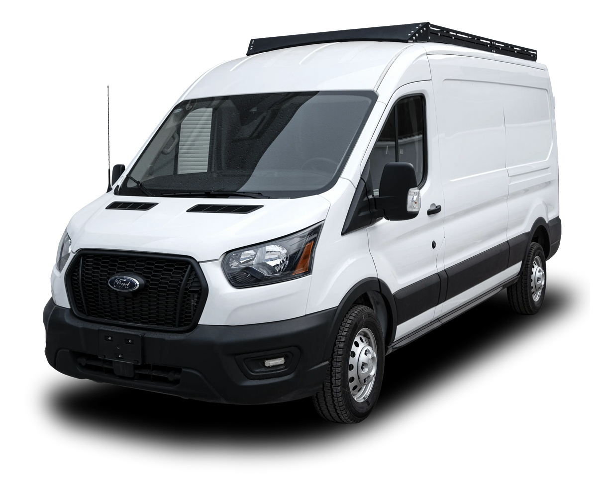 Aluminum Van Roof Rack Pro for Ford Transit 148" with Wind Fairing - MELIPRON-5