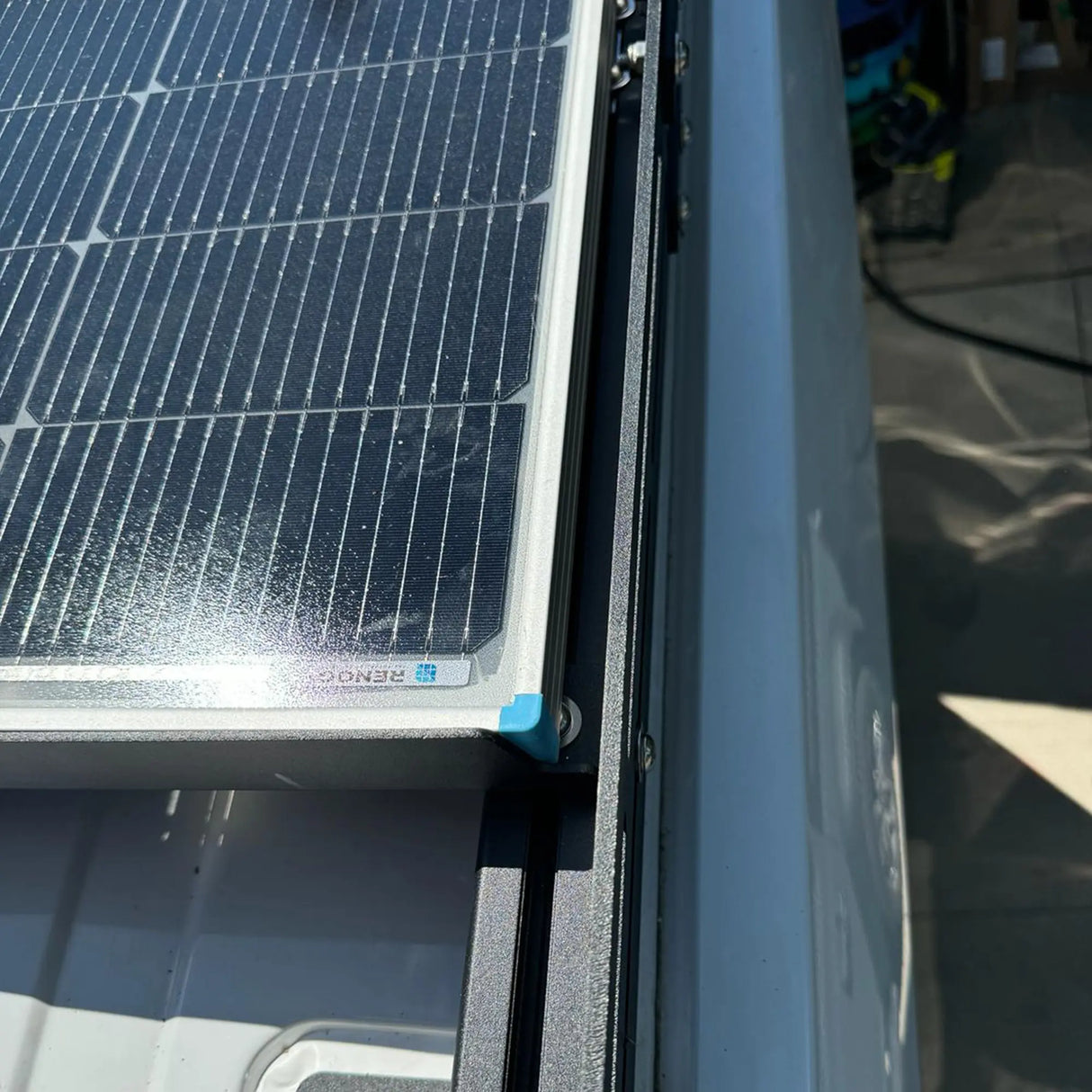 Melipron Aluminum Van Roof Rack Pro for Ford Transit 148" – Solar Panel Brackets & Wind Fairing