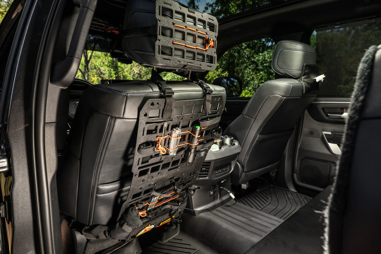 Vehicle Seat Back Molle Organizer - melipron