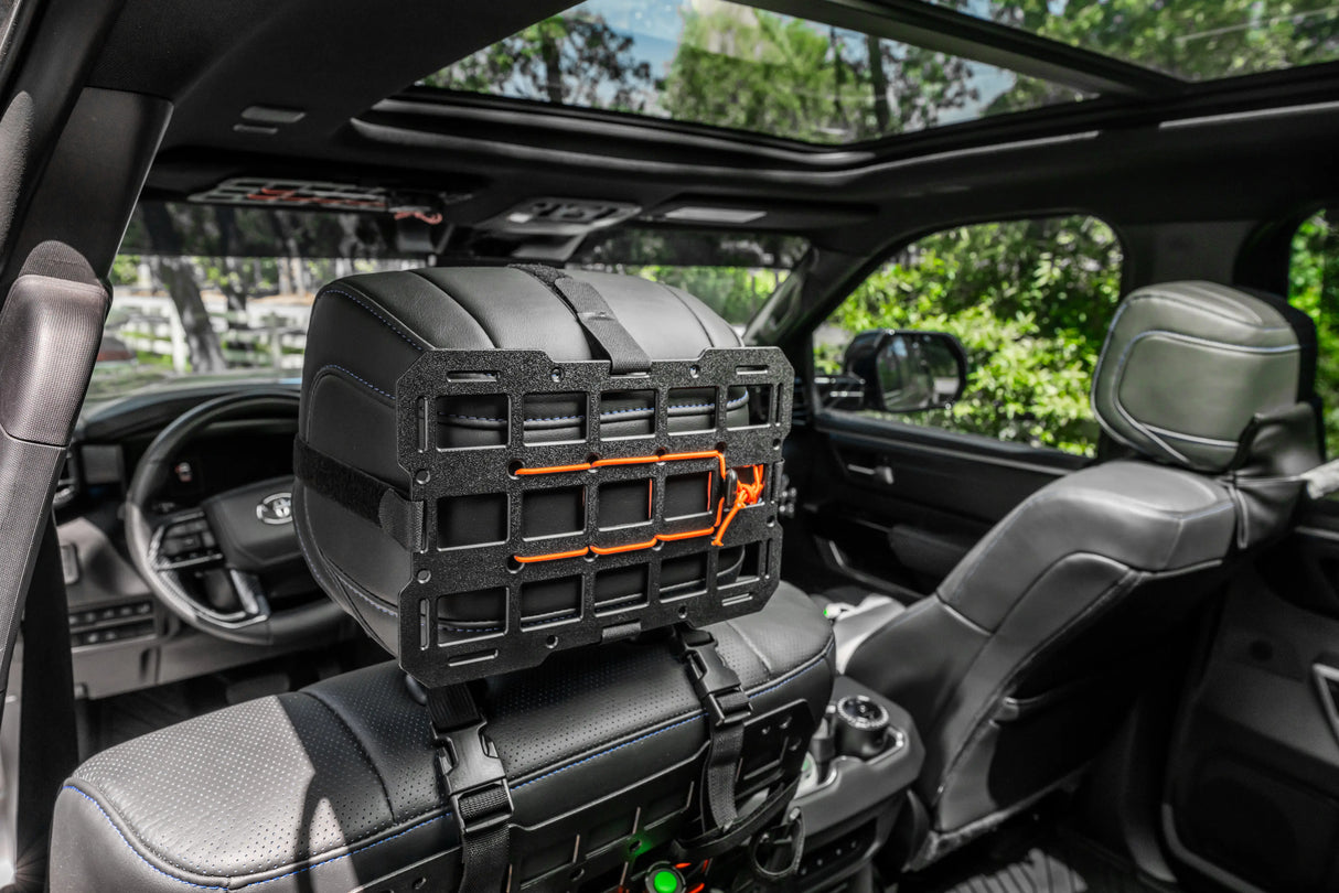 Vehicle Seat Back Molle Organizer - melipron