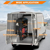 Melipron Steel Cargo Van Shelving Storage System Fit for NV200, Transit Connect 2014+, Chevy-13